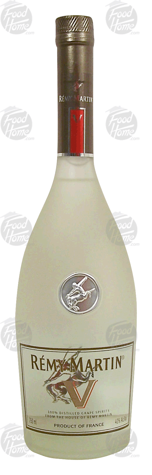 Remy Martin V distilled grape spirits imported from France, 40% alc. by vol. Full-Size Picture